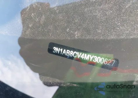 2021 Nissan Sentra Sv Xtronic Cvt z USA, uszkodzony, nr VIN 3N1AB8CV4MY300627